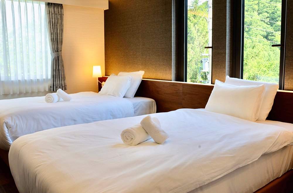 Spacious and comfortable bedroom